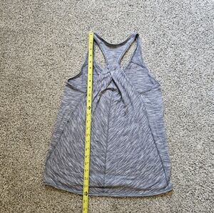 Lululemon Athletica Gray Essential Racerback Tank Top